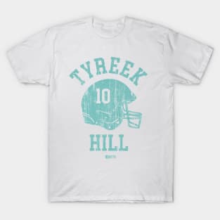 Tyreek Hill Miami Helmet Font T-Shirt